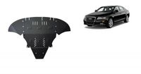 Stalowa osłona pod silnik Audi A6 C6 04-2011 z bokami