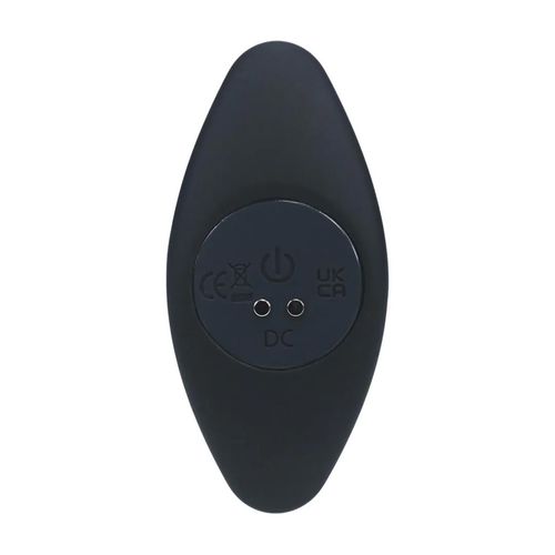 Tri Bulb Vibrating Silicone Anal Plug - Black na Arena.pl