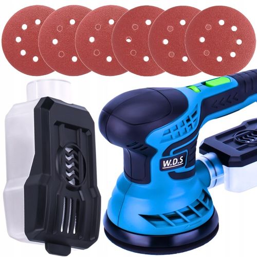 SZLIFIERKA MIMOŚRODOWA OSCYLACYJNA ELEKTRYCZNA DO DREWNA METALU 125MM na Arena.pl