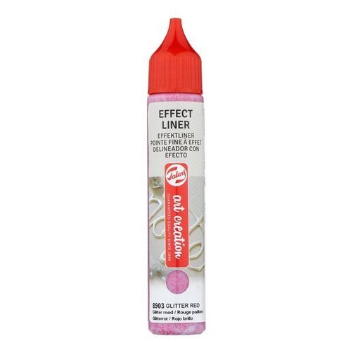 TALENS EFFECT LINER 28ml. GLITTER RED - KONTURÓWKA na Arena.pl