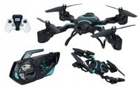 DRON S8 Składany z Kamerą WiFi Zasięg 100m Czas lotu 10min 4x Bateria