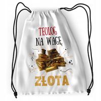 Plecak Sportowy Szkolny Teologa Worek Torba Z Nadrukiem Ze Zdjęciem