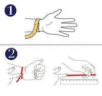 Bransoletka męska z grawerem czarna skórzana pleciona regulowana BLINGART