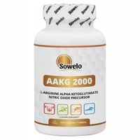 AAKG 1000 mg (L-Arginina) 120 Tab – Pompa, Trening, Tlenek Azotu – Sowelo