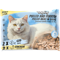 TUF TUF SZARPANE KAWAŁKI W SOSIE FLOWPACK 4x100G DLA KOTA