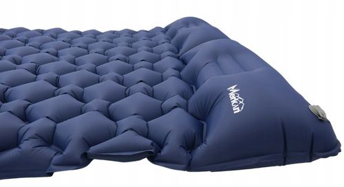 Materac Dmuchany Łóżko Dwuosobowe Z Pompką Do Spania Turystyczne Mata Lekka na Arena.pl