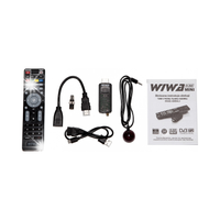 TUNER ODBIORNIK DEKODER DO TELEWIZJI TV NAZIEMNEJ DVB-T/T2 Wiwa DVB-T2 mini
