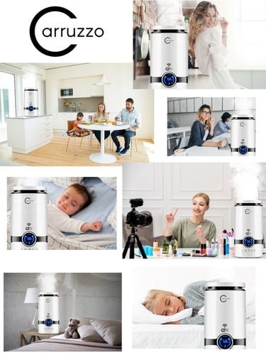 Nawilżacz powietrza SMART HOME+ WIFI automatyczny AROMATERAPIA OLEJKI na Arena.pl