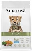 Zdrowa karma wysokomięsna dla kotów dorosłych - Amanova 68% Królik 1,5kg