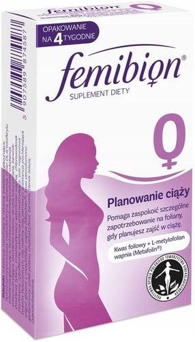 Femibion Planowanie ciąży witaminy 28 tabletek na Arena.pl