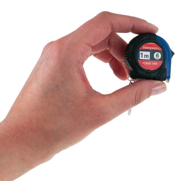 Brelok Miarka Breloczek Do Kluczy Metrówka 1M 100Cm Gadżet Miara zdjęcie 7