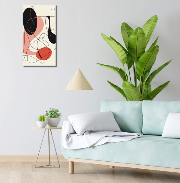 Obraz 30x60cm Wibracje Abstrakcji zdjęcie 2