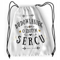 Plecak Dla Budowlańca Sportowy Szkolny Worek Torba Z Nadrukiem Ze Zdjęciem