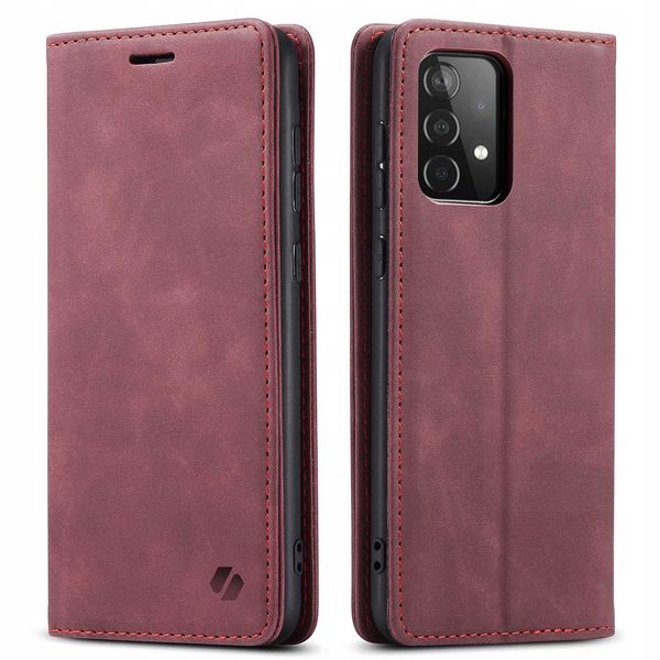 Spacecase Wallet Galaxy A52 5G Red zdjęcie 7