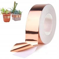 MIEDZIANA TAŚMA NA ŚLIMAKI SAMOPRZYLEPNA 3 CM×30 M