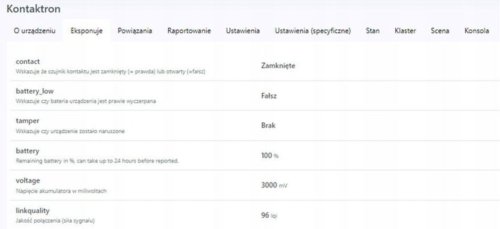 Czujnik Otwarcia Drzwi i Okna Smart ZigBee Tuya zdjęcie 3