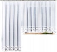 FIRANKA GOTOWA KOMPLET FIRAN BALKONOWYCH KRÓTKA 300x160 + DŁUGA