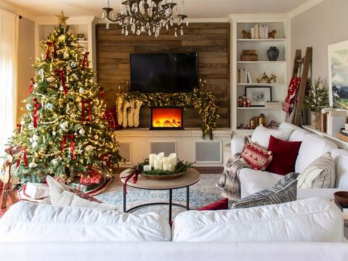 KOMINEK LED LAMPION Z OGNIEM RUCHOMY PŁOMIEŃ ELEKTRYCZNY DEKORACJA ŚWIĘTA na Arena.pl