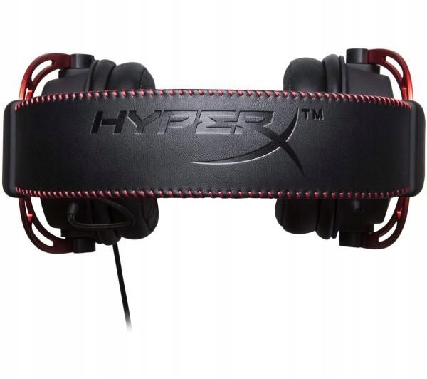 Słuchawki HyperX Cloud Alpha Gaming Headset Czarno-czerwone Jack 3,5 mm zdjęcie 8