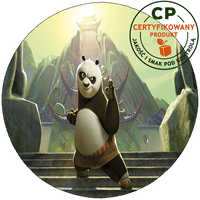 Opłatek na tort Kung fu Panda