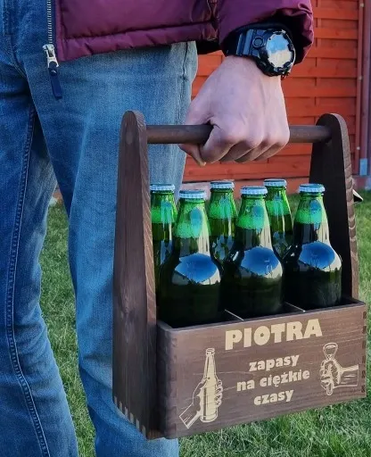 NOSIDŁO NA PIWO + OTWIERACZ prezent dla faceta mężczyzny na urodziny 18-99 zdjęcie 3