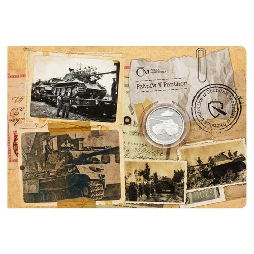 Niue: Armored Vehicles - PzKpfw V Panther $1 Srebro 2023 Proof na Arena.pl