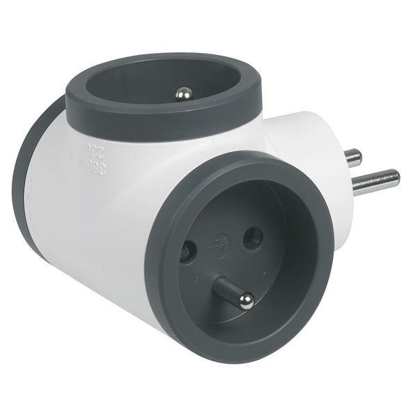 Rozgałęźnik 3X2P+Z-B/C Legrand 049435 zdjęcie 5