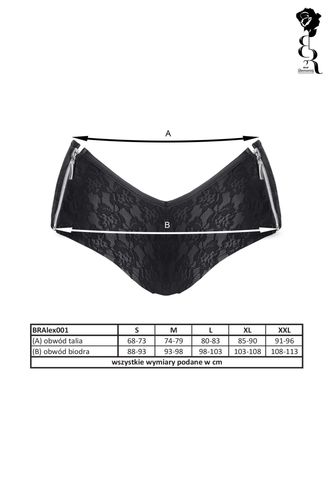bielizna - bralex001 szorty czarne rozmiar s na Arena.pl