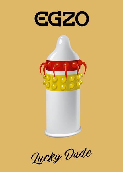 Prezerwatywy-Egzo Lucky Dude zdjęcie 2