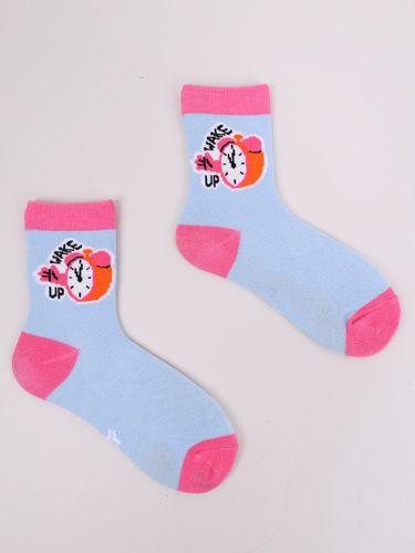 Skarpety dziewczęce długie bawełniane WAKE UP 3PAK 35-38 YOCLUB na Arena.pl