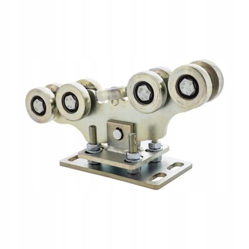 FULL ZESTAW wózek wózki rolki do bramy przesuwnej 80x80 , WÓZEK 9 na Arena.pl