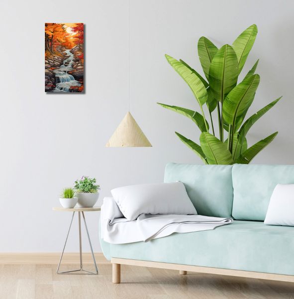 Obraz 20x40cm Jesienne Wodospady zdjęcie 2