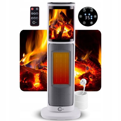 GRZEJNIK ELEKTRYCZNY FARELKA domowy łazienkowy TERMOWENTYLATOR TERMOSTATEM na Arena.pl