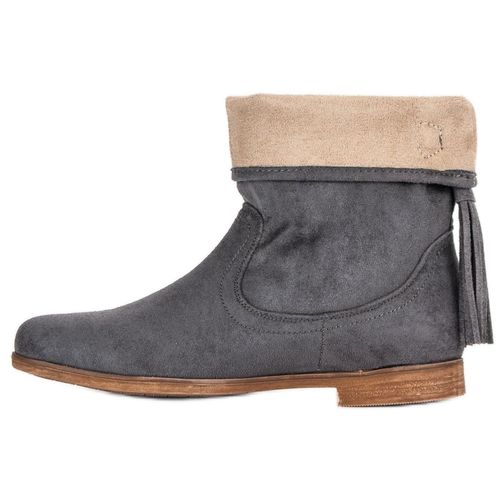 Zamszowe Botki Boho r.36 na Arena.pl
