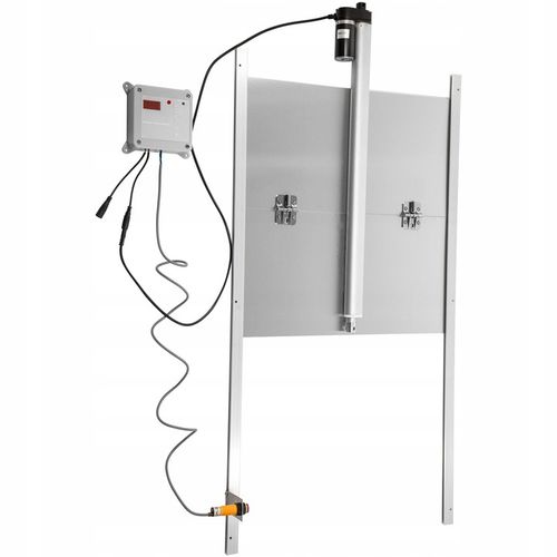 Automat Drzwi do Kurnika Timer Światło Otwierające Z Czujnikiem Światła na Arena.pl