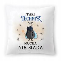 Poduszka Dla Technika Na Urodziny Prezent Z Nadrukiem Ze Zdjęciem