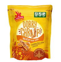 Lajkonik Dobry Chrup Paluchy pełne ziaren sezamu lnu i chia 100 g