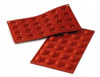 Forma silikonowa małe półkule kula kule kuleczki dekoracyjna do czekolady S