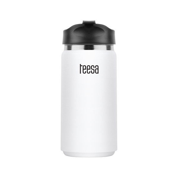 TSA0006 Kubek termiczny TEESA 350ml white zdjęcie 1