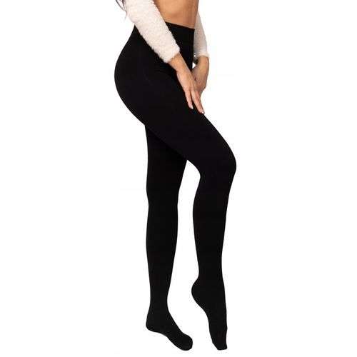 FUTRO BAMBUSOWE Rajstopy OCIEPLANE FUTERKIEM miłe ciepłe wygodne na Arena.pl