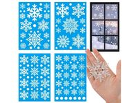 Naklejki na okno okna szybę świąteczne święta boże narodzenie śnieżynki