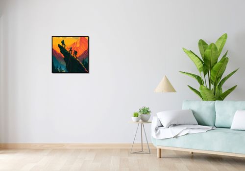 Plakat 50x50cm U Szczytu na Arena.pl