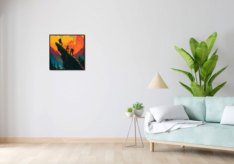 Plakat 50x50cm U Szczytu zdjęcie 4