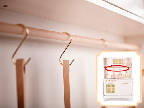 Kuchnia drewniana dla dzieci MDF retro z akcesoriami BOHO 100cm na Arena.pl