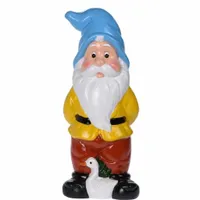 KRASNAL OGRODOWY ozdoba ogrodu figurka 30cm BLUE