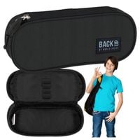 PIÓRNIK Szkolny do Szkoły Saszetka CZARNY Usztywniany Uniwersalny