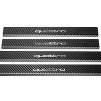 Listwa progowa AUDI Q7 4M QUATTRO Stal nierdzewna 304 carbon 4szt