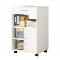 SZAFKA STOJĄCA WIELOFUNKCYJNA STOLIK NA DRUKARKĘ REGAŁ PÓŁKA NOWOCZESNA