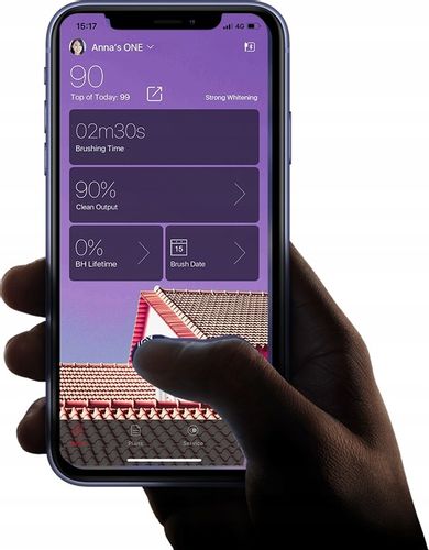 OCLEAN X Pro szczoteczka soniczna do zębów fiolet na Arena.pl