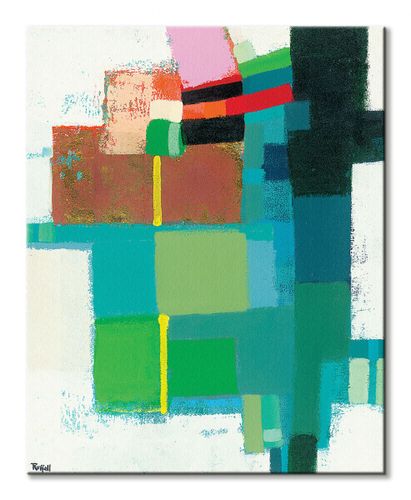 Abstract Opus Ten - obraz na płótnie 40x50 cm na Arena.pl